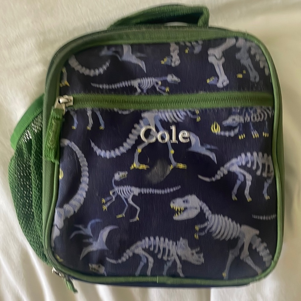 Pottery Barn personalized lunch box- Cole